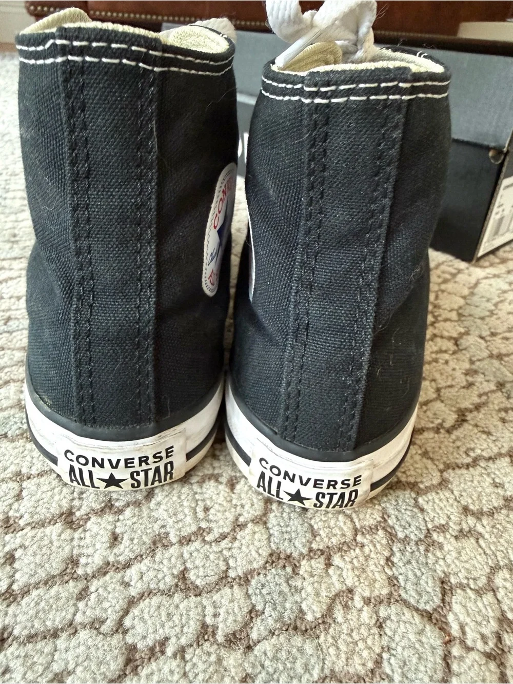 Converse Chuck Taylor All Star High Tops Kids Size 1 Black